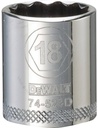 SOCKET 3/8 DRIVE 12PT 18MM    