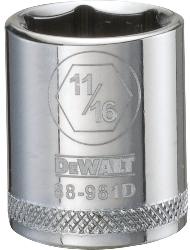 SOCKET 3/8 DRIVE 6PT 11/16IN  