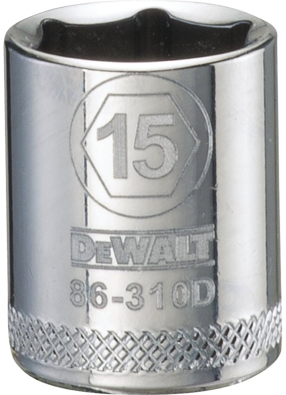 SOCKET 3/8 DRIVE 6PT 15MM     