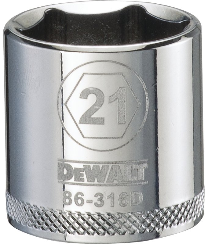 SOCKET 3/8 DRIVE 6PT 21MM     