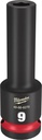 SOCKET 6 POINT DEEP 1/2INX9MM 