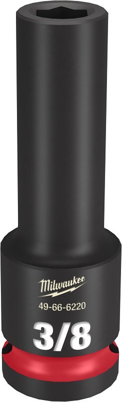 SOCKET 6 POINT DEEP 1/2X3/8IN 