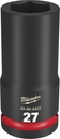 SOCKET 6 POINT DEEP 3/4INX27MM
