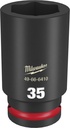 SOCKET 6 POINT DEEP 3/4INX35MM