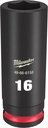 SOCKET 6 POINT DEEP 3/8INX16MM