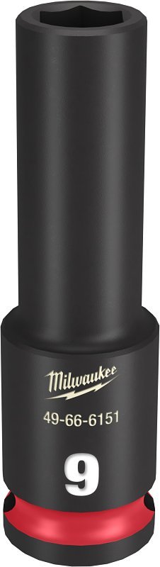SOCKET 6 POINT DEEP 3/8INX9MM 