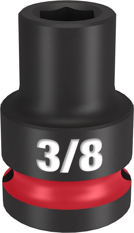 SOCKET 6 POINT STD 1/2 X 3/8IN