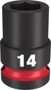 SOCKET 6 POINT STD 1/2INX14MM 
