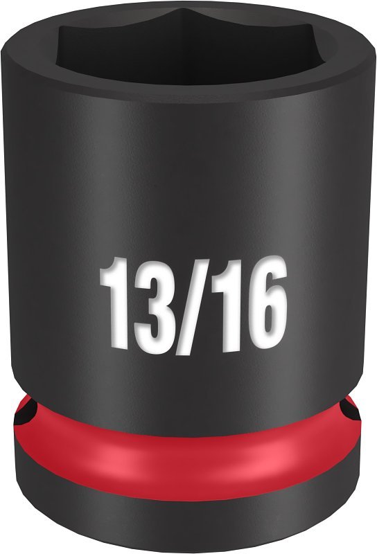 SOCKET 6 POINT STD 1/2X13/16IN