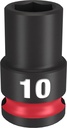 SOCKET 6 POINT STD 3/8INX10MM 
