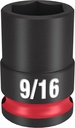 SOCKET 6 POINT STD 3/8X9/16IN 