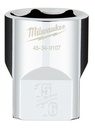 SOCKET 6-PT CHROME 1/2X15/16IN