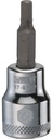 SOCKET BIT 3/8 DRIVE HEX 4MM  