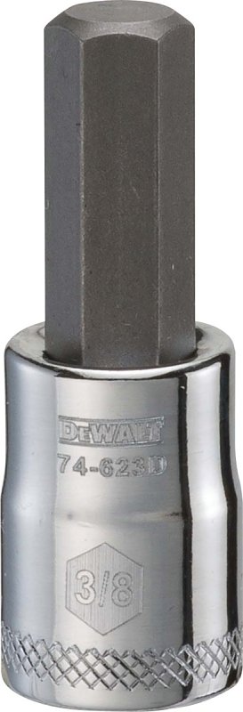 SOCKET BIT HEX 3/8DRIVE 3/8IN 