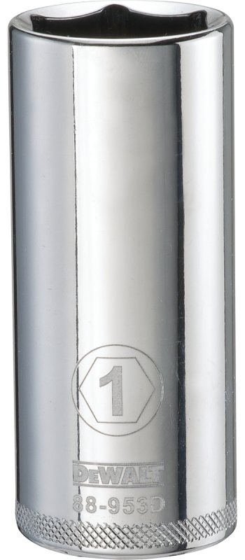 SOCKET DEEP 1/2 DRIVE 6PT 1IN 