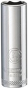 SOCKET DEEP 1/4DR 6PT 7/16IN  