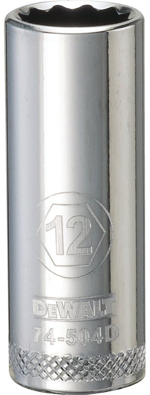 SOCKET DEEP 3/8DRIVE 12PT 12MM