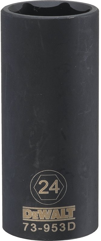 SOCKET DEEP IM 1/2DR 6PT 24 MM