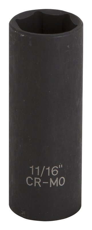 SOCKET DP IMPACT 11/16IN 3/8DR