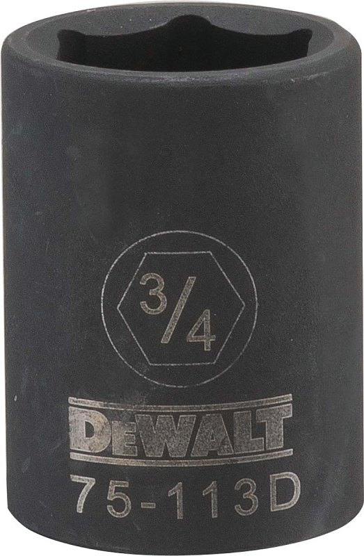 SOCKET IMPACT 1/2DR 6PT 3/4IN 