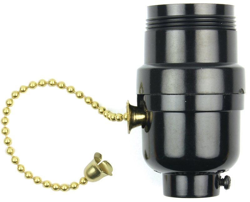 SOCKET PHEN ON/OFF PULL CHAIN 