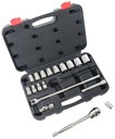 SOCKET SET 19PC 1/2DRIVE SAE  