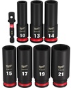 SOCKET SET 6POINT MET DP 3/8IN