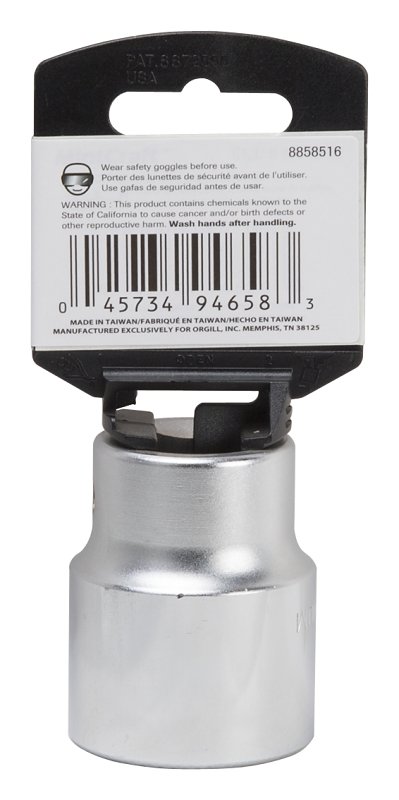 SOCKET STD 1-1/4INX12PT 3/4DR 