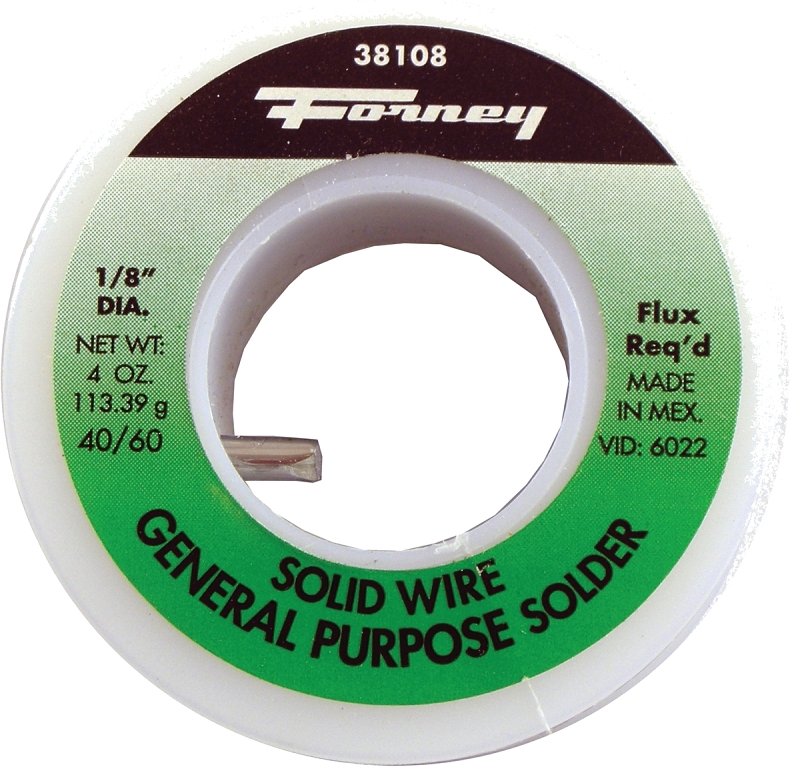 SOLDER 1/8IN SW40TIN/60L 1/4LB