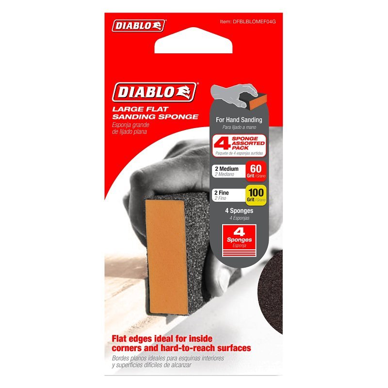 SPONGE SANDING FLAT MED&FINE L