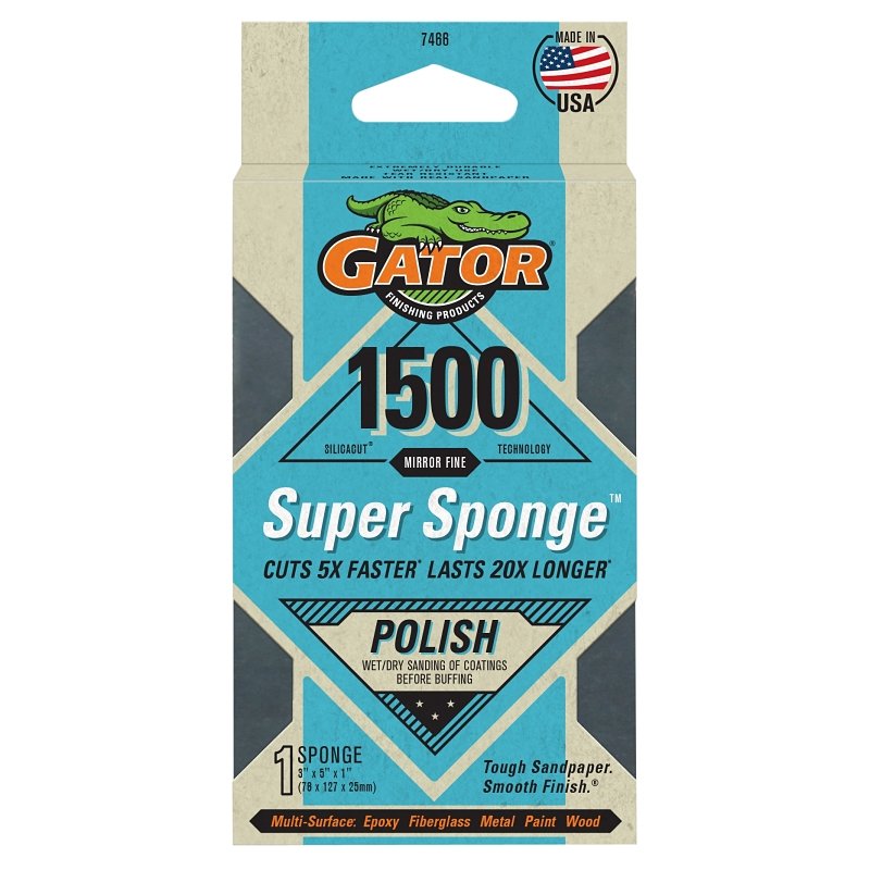 SPONGE SANDING WET 1500GRIT   