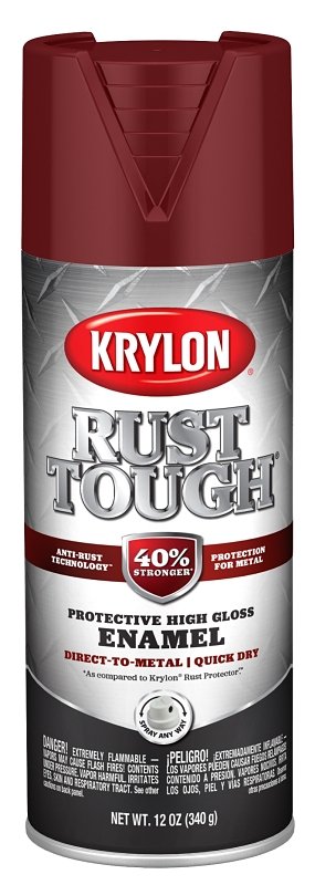 SPRAY ENAMEL GLOSS BURGUNDY   