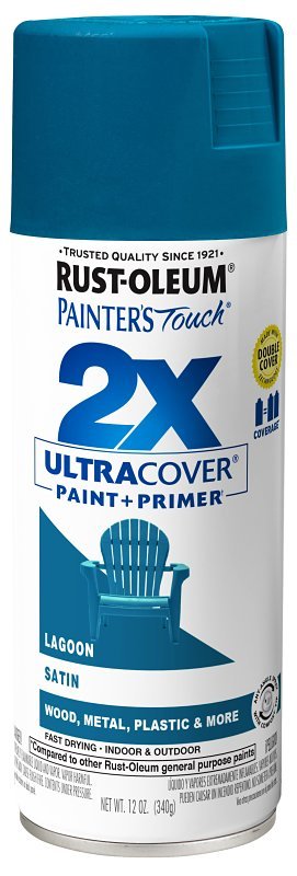 SPRAY PAINT SATIN LAGOON      