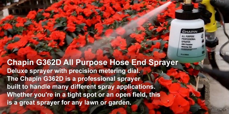 SPRAYER HSE END DLX 16MX RATIO