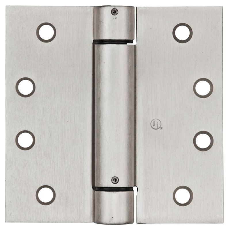 SPRING HINGE STN NKL 4IN      