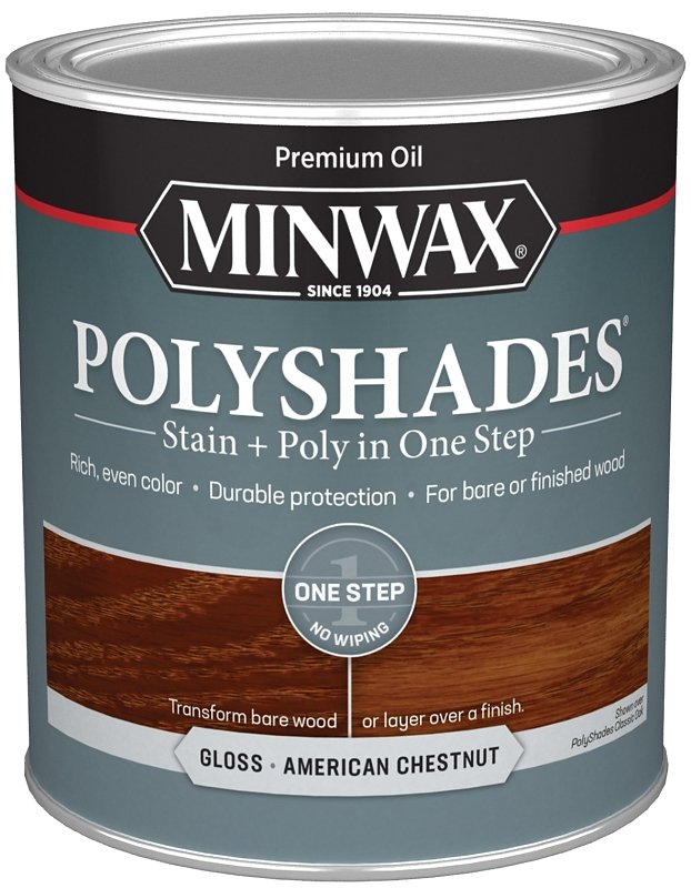 STAIN FINISH WD GLO CHSTNT QT 