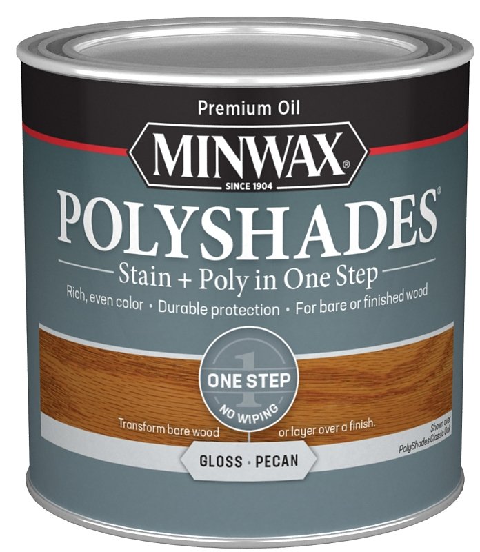 STAIN FINISH WD GLO PCN 1/2PT 