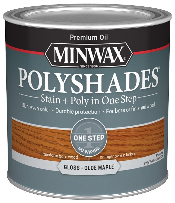 STAIN FINISH WD OLD MPL 1/2PT 