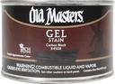 STAIN GEL CARBON BLACK 1PT    