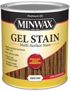 STAIN GEL INTERIOR AGED OAK QT