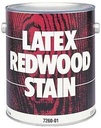 STAIN LATEX ALLPURP REDWOOD GA