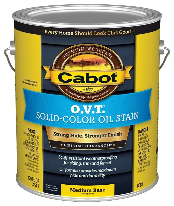 STAIN SOLID OIL EX MED BASE GA