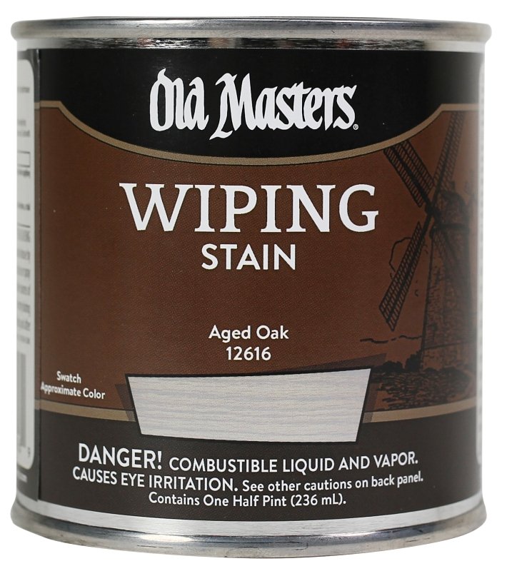 STAIN WIP AGED OAK 1/2PINT    