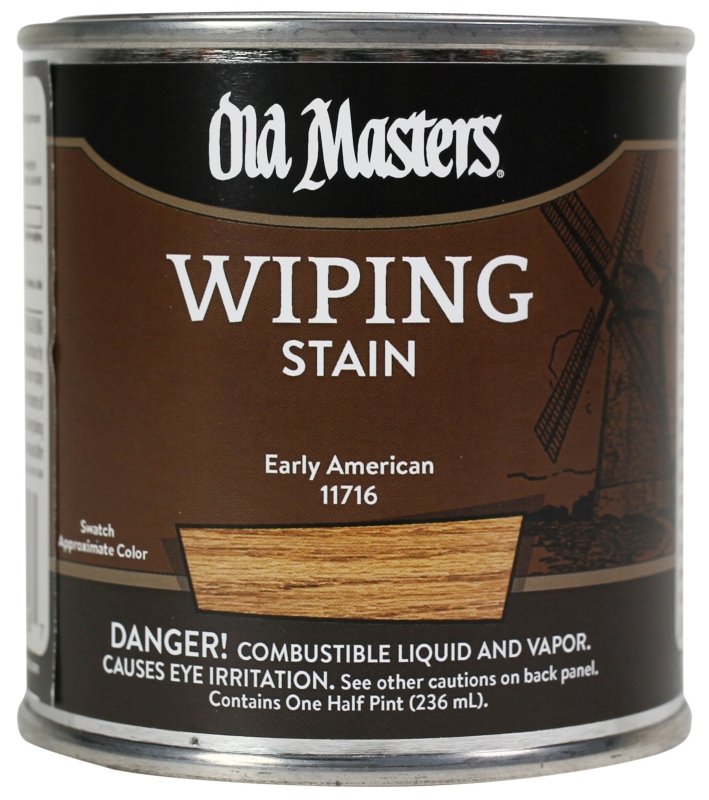 STAIN WIPING EARLY AMER 1/2PT 