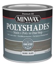 STAIN WOOD GLOSS SLATE 1/2PT  
