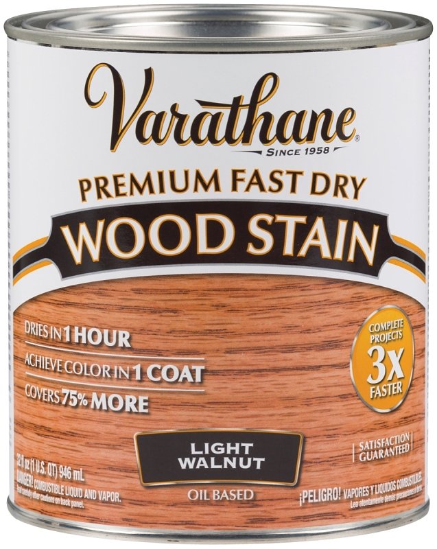 STAIN WOOD INT LT WALNUT QT   