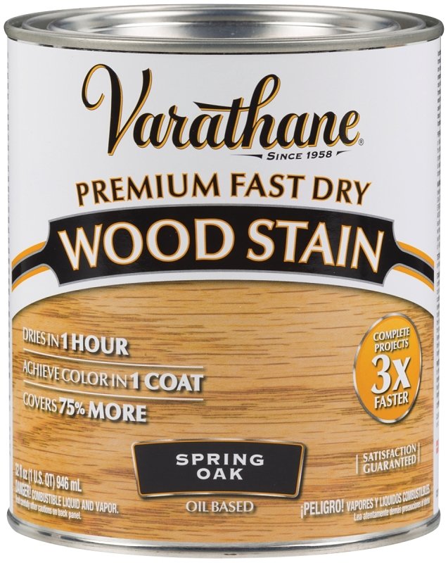 STAIN WOOD INT SPRING OAK QT  