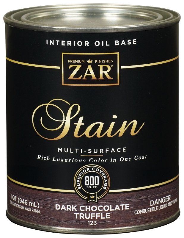 STAIN WOOD OIL DRK CH TRUFL QT