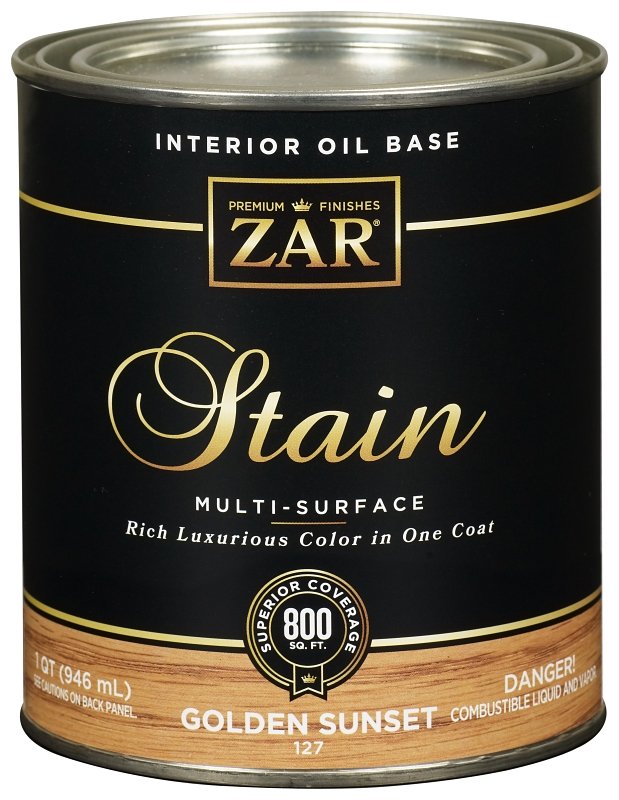 STAIN WOOD OIL IN GLDN SUN QT 