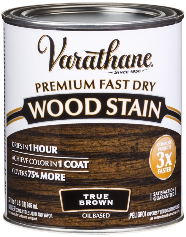 STAIN WOOD TRUE BROWN 2PK 1QT 